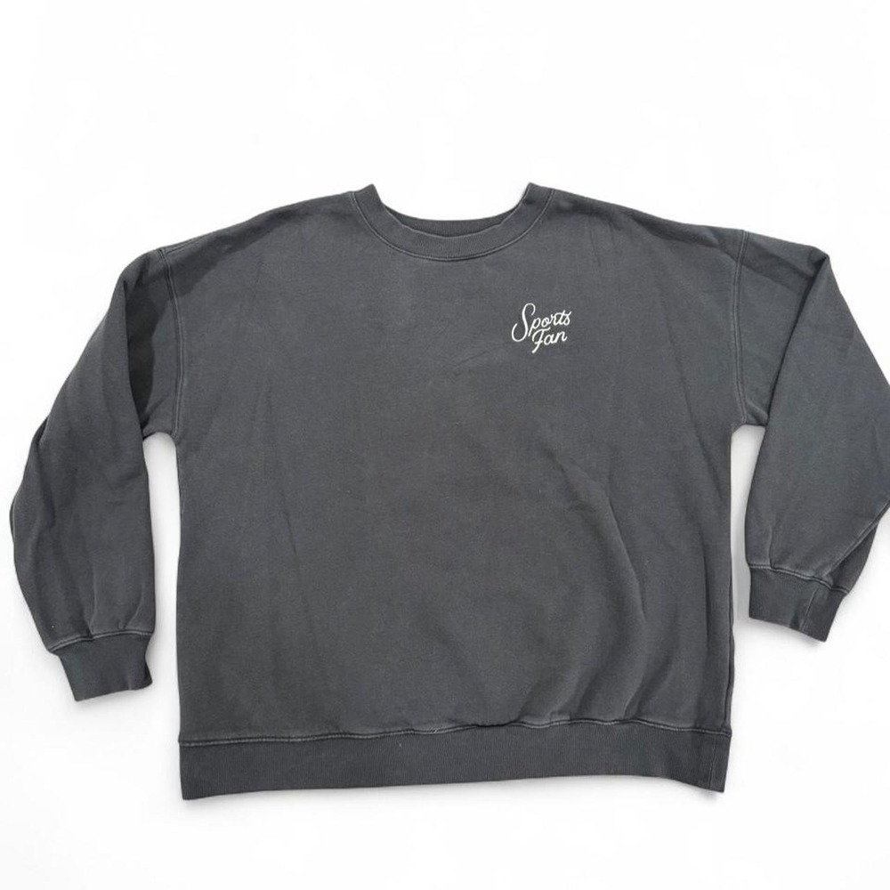 Old Navy Sports Fan Crewneck Sweatshirt Medium Tall